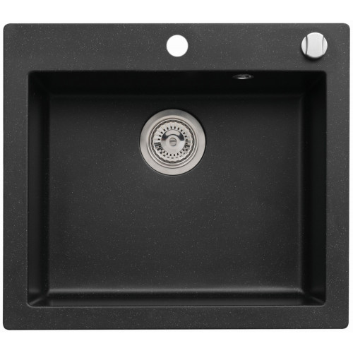 ALVEUS CORTINA 160 gránit mosogató, 570 x 500 mm, fekete 1133447 ALVEUS CORTINA 160 gránit mosogató, 570 x 500 mm, fekete 1133447