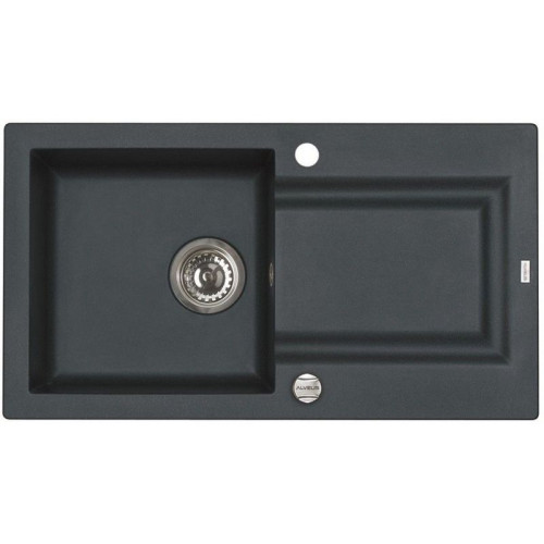 ALVEUS FALCON 30 gránit mosogató, 780 x 435 mm, fekete ALVEUS FALCON 30 gránit mosogató, 780 x 435 mm, fekete