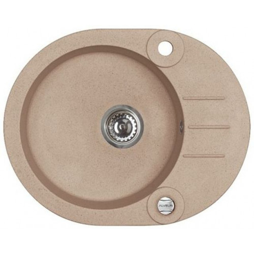 ALVEUS ROLL 40 gránit mosogató, 595 x 475 mm, bézs 1090973
