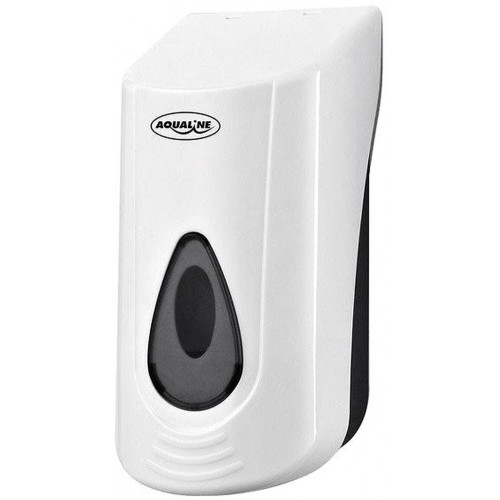 AQUALINE fali szappanadagoló, 90 x 194 x 100 mm, 400 ml, fehér 1319-74