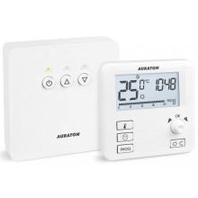 AURATON 3021 RT Vezeték nélküli programozható termosztát heti programmal, 2 hőmérséklet