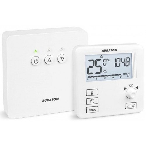 AURATON 3021 RT Vezeték nélküli programozható termosztát heti programmal, 2 hőmérséklet