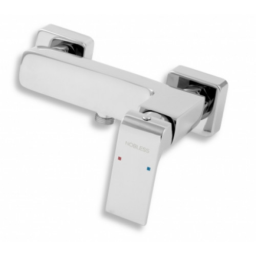 NOVASERVIS NOBLESS SHARP EGYKAROS ZUHANYCSAPTELEP 150 MM, KRÓM 37061/1,0