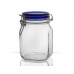 BANQUET Fido csatos üveg, 1000 ml, kék 05149530