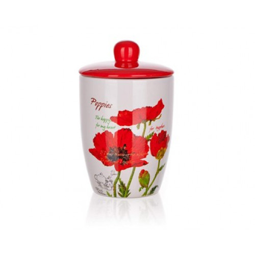 BANQUET Red Poppy kerámia fűszertartó, 600 ml 60ZF1131RP