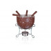 BANQUET Choco Blossoms hat részes fondue készlet 17AA1203-A