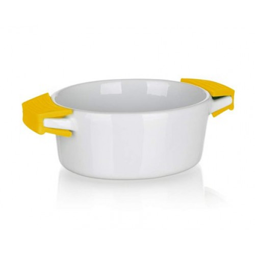 BANQUET Color Plus Yellow kerámia sütőtál, 15 x 9,7 cm 60338033Y