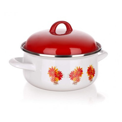 BANQUET Astra Ka zománcozott lábas fedővel, 2900 ml 13SM122CLAK