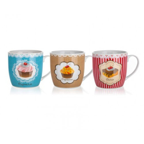BANQUET Muffins kerámia bögre, 340 ml 60220023 BANQUET Muffins kerámia bögre, 340 ml 60220023