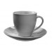 BANQUET porceláncsésze alátéttel, fehér, 200 ml 60411210-A
