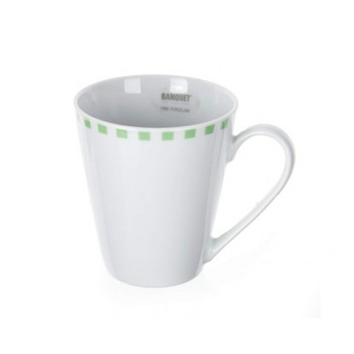 BANQUET Cubito Green porcelán bögre, 290 ml 60AAW112120