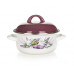 BANQUET Lavender zománcozott lábas fedővel, 2900 ml 13SM122CLLK