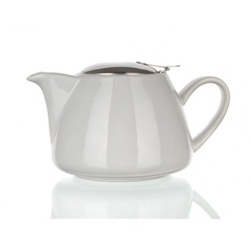 BANQUET Bonnet kerámia teáskanna fedővel és szűrővel, fehér, 1200 ml 60GSSFYT138LW