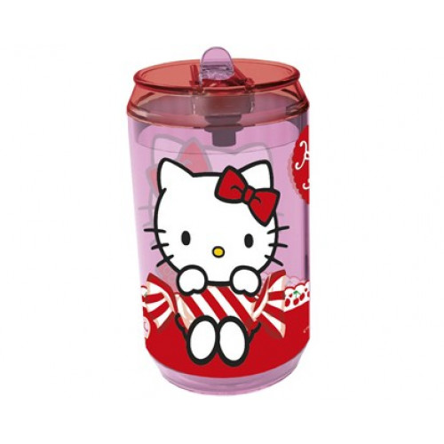BANQUET Hello Kitty műanyag üveg, 410 ml 1233HK54520