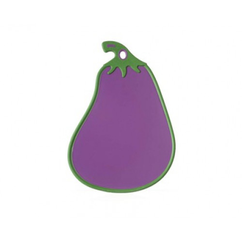 BANQUET Műanyag vágódeszka 23,5x34x0,8 cm, design padlizsán 12G459