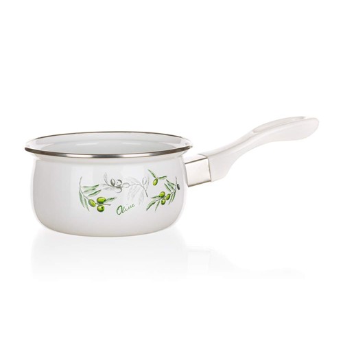 BANQUET Olives zománcozott tejforraló, 650 ml 13SS14OLIV