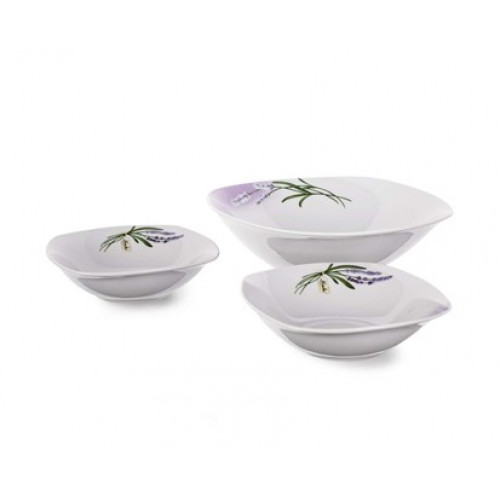 BANQUET Lavender porcelán tálkészlet, 7 db 60L017D BANQUET Lavender porcelán tálkészlet, 7 db 60L017D