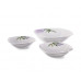 BANQUET Lavender porcelán tálkészlet, 7 db 60L017D