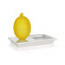 BANQUET Color Plus Yellow szilikon tojástartó kerámia tálkával, 13,8 x 8,8 cm 60338012Y