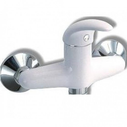 NOVASERVIS METALIA Fali kádcsaptelep 100mm, fehér 55075,1