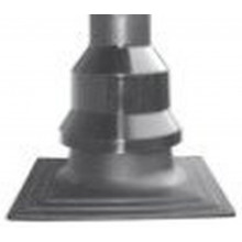 BAXI tetőátvezető (műanyag) flexibilis csőhöz, 80 mm (kéménykivezetés) KHA715080015