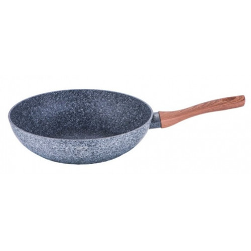 BERLINGERHAUS kő hatású márvány bevonattal, fa mintázatú nyéllel 28 cm BH-1204