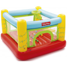 BESTWAY Fisher-Price felfújható ugrálóvár, 175 x 173 x 114 cm 93542