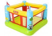 BESTWAY Fisher-Price Felfújható ugrálóvár, 175 x 173 x 135 cm 93553