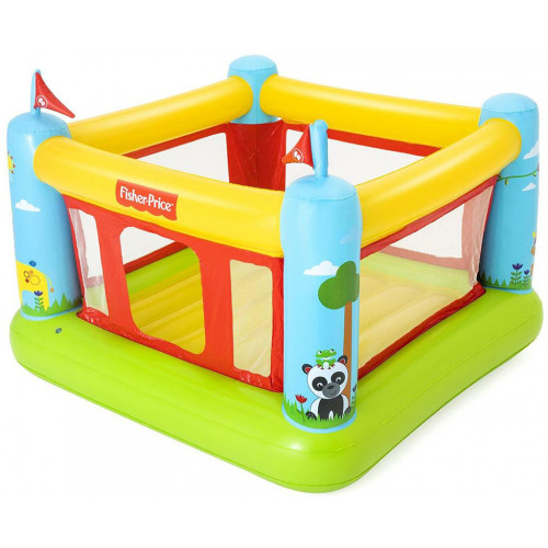 BESTWAY Fisher-Price felfújható ugrálóvár, 175 x 173 x 135 cm 93553