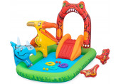 BESTWAY Jurassic Splash Play Center Felfújható játszómedence, 242 x 140 x 137 cm 53160