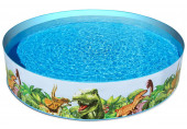 BESTWAY Fill 'N Fun Dino gyermekmedence, 244 x 46 cm 55001