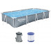 BESTWAY Steel Pro Fémvázas medence szett, 366 x 201 x 66 cm 561FV