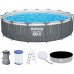BESTWAY Steel Pro Max Fémvázas medence szett, 457 x 107 cm 561GD
