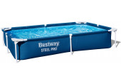 BESTWAY Steel Pro fémvázas medence, 221 x 150 x 43 cm 56401
