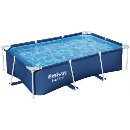 BESTWAY Steel Pro Fémvázas medence, 259 x 170 x 61 cm 56403