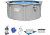 BESTWAY Hydrium Merevfalú medence szett, 300 x 120 cm 56566