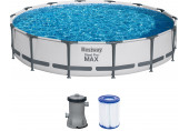 BESTWAY Steel Pro Max fémvázas medence szett, 427 x 84 cm 56595