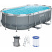 BESTWAY Power Steel Fémvázas medence szett, 427 x 250 x 100 cm 56620