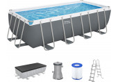 BESTWAY Steel Pro Max Medence szett, 488 x 244 x 122 cm, papírszűrős vízforgató 56670