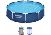 BESTWAY Steel Pro Fémvázas medence szett, 305 x 76 cm 56679
