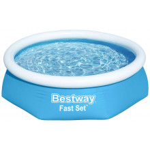 BESTWAY Fast Set medence vízforgató nélkül, 244 x 61 cm 57448