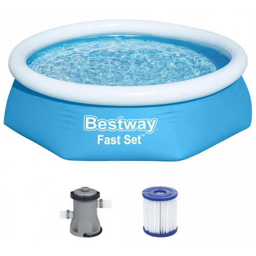 BESTWAY Fast Set felfújható medence, 244 x 61 cm 57450