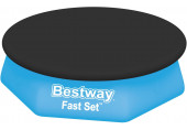 BESTWAY medencetakaró, 244 cm, fekete 58032