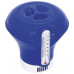 BESTWAY FlowClear úszó tabletta adagoló hőmérővel, kék, 18,5 cm 58209