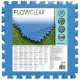 BESTWAY Flowclear medence alátét polifoam, 50 x 50 cm, 9 db, kék 58220
