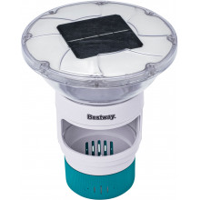 BESTWAY SolarGlow Úszó vegyszerdagoló napelemes LED világítással, 18 x 21,5 cm 58943