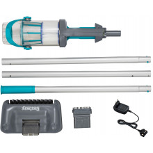 BESTWAY AquaGrip Akkus kézi medenceporszívó szűrőbetéttel, 250 cm 58946