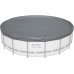 BESTWAY Prémium téli medencetakaró, 493 cm, szürke 58952