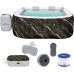 BESTWAY Lay-Z-Spa Hollywood Luxe AirJet Jakuzzi, 180 x 180 x 66 cm, 6 személyes 6001F