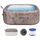 BESTWAY Lay-Z-Spa Rome EnergySense Smart AirJet Jakuzzi,180 x 180 x 71 cm, 6 személy 6001K
